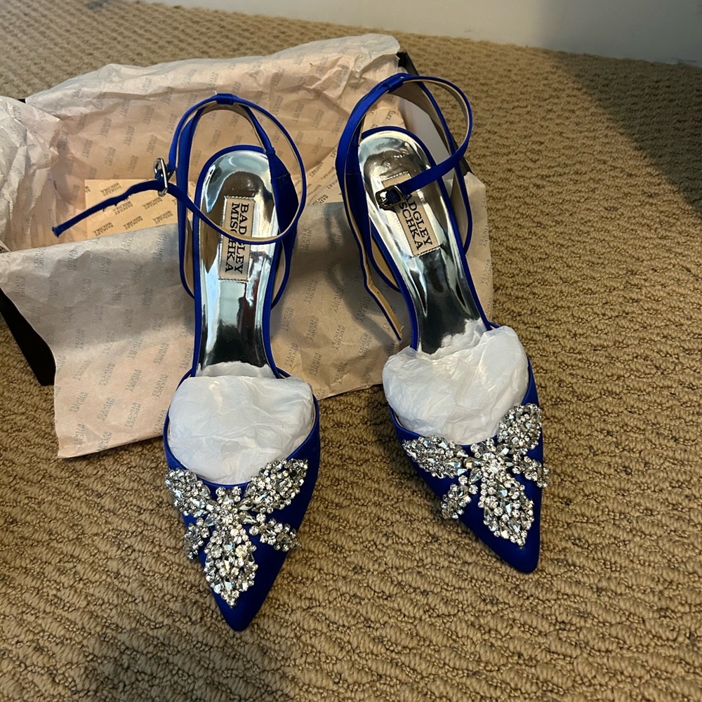 Badgley Mischka shoes from the wedding collection